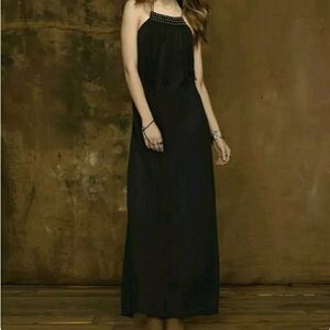 NWT DENIM & SUPPLY Ralph Lauren Fringes Embellished Maxi Dress Size S
